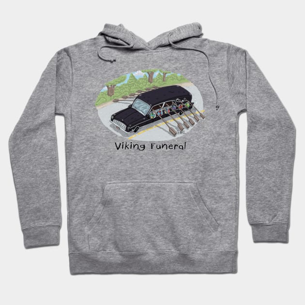 Viking Funeral Hoodie by macccc8